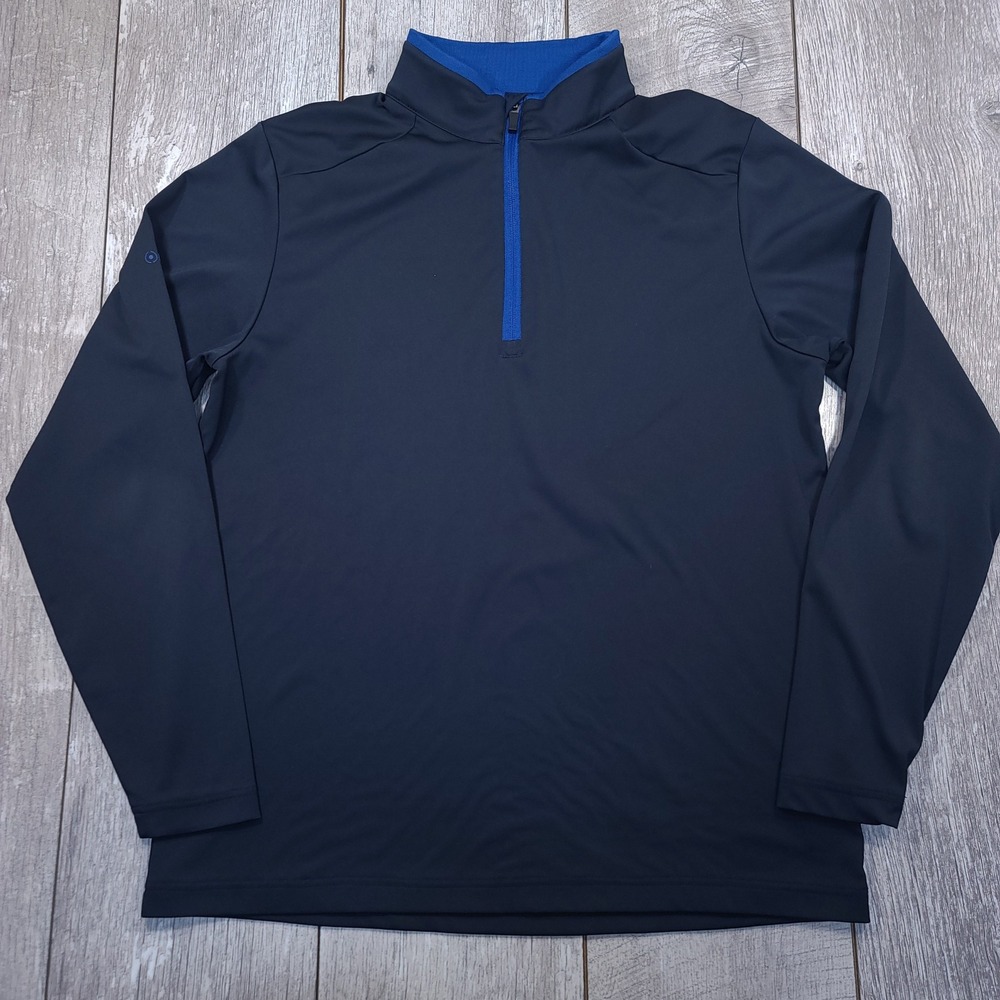 Ping 1/4 Zip Golf Pullover Mens Size Large Navy Blue SensorCool Golf Top